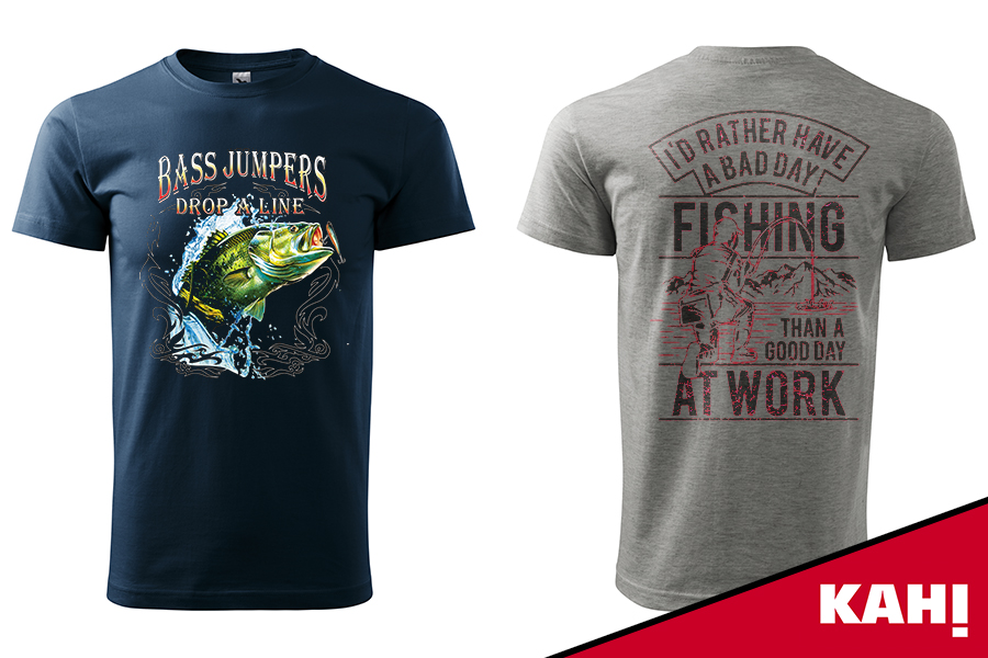 tričká pre rybárov